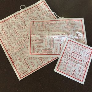 Set of Three Coach Gift Bags